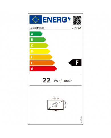 Οθόνη LG LED 27'' 27MP500-B Οθόνη LG LED 27'' 27MP500-B