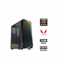LP TITAN (RYZEN 5 5600GT / RTX 3050 6GB / 16GB DDR4 3200 / 256GB NVME /WIN11 Gaming PC Build