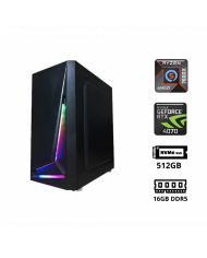 LP PHOENIX (RYZEN 5 7600X / RTX 4070 12GB / 16GB DDR5 4800 / 512GB NVME / WIN11/ Gaming PC Build