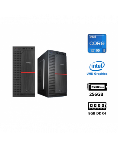 LP ODIN 2 (INTEL I3-12100 / 8GB DDR4 / 256GB NVME / WIN11/ Gaming PC Build