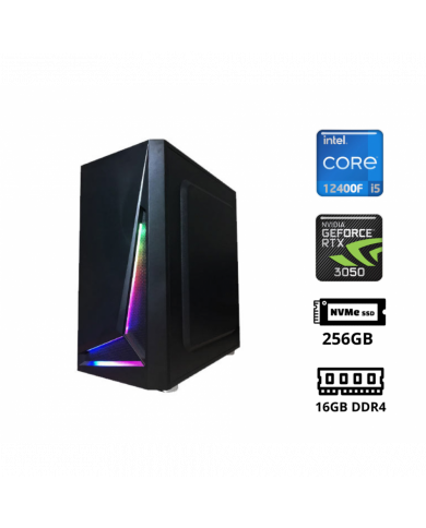 LP IFRIT (INTEL I5-12400F / RTX 3050 6GB / 16GB DDR4 3200 / 256GB NVME / WIN11 Gaming PC Build