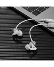 Wireless Hands Free Hoco ES22 Flaunt Sportive Earphones Ασημί