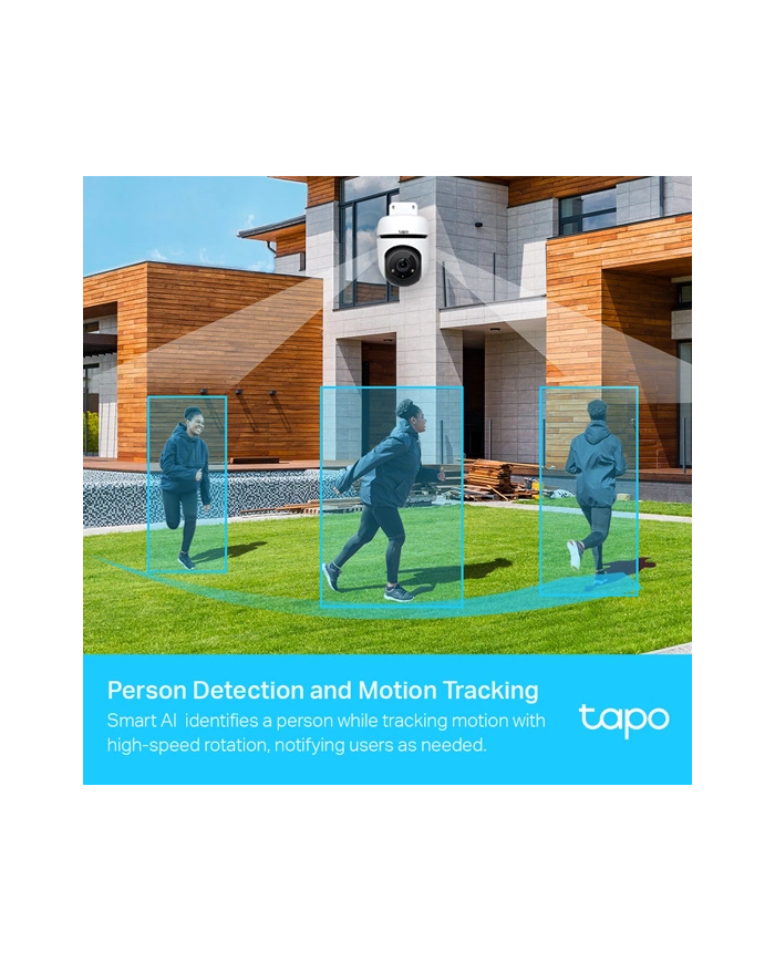 TP-LINK smart κάμερα Tapo C500, 1080p, PTZ, Wi-Fi, IP65, Ver. 1.0