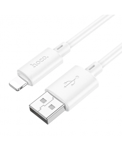 Καλώδιο σύνδεσης Hoco X88 USB σε Lightning 2.4A για Γρήγορη Φόρτιση και Μεταφορά Δεδομένων 1m Λευκό Καλώδιο σύνδεσης Hoco X88 USB σε Lightning 2.4A για Γρήγορη Φόρτιση και Μεταφορά Δεδομένων 1m Λευκό