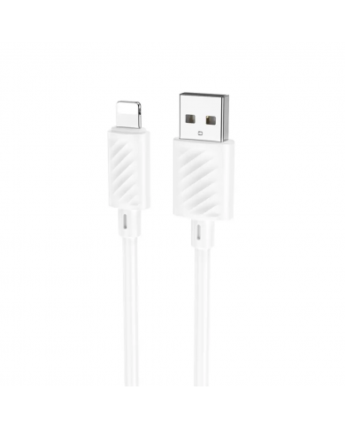 Καλώδιο σύνδεσης Hoco X88 USB σε Lightning 2.4A για Γρήγορη Φόρτιση και Μεταφορά Δεδομένων 1m Λευκό Καλώδιο σύνδεσης Hoco X88 USB σε Lightning 2.4A για Γρήγορη Φόρτιση και Μεταφορά Δεδομένων 1m Λευκό
