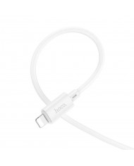 Καλώδιο σύνδεσης Hoco X88 USB σε Lightning 2.4A για Γρήγορη Φόρτιση και Μεταφορά Δεδομένων 1m Λευκό