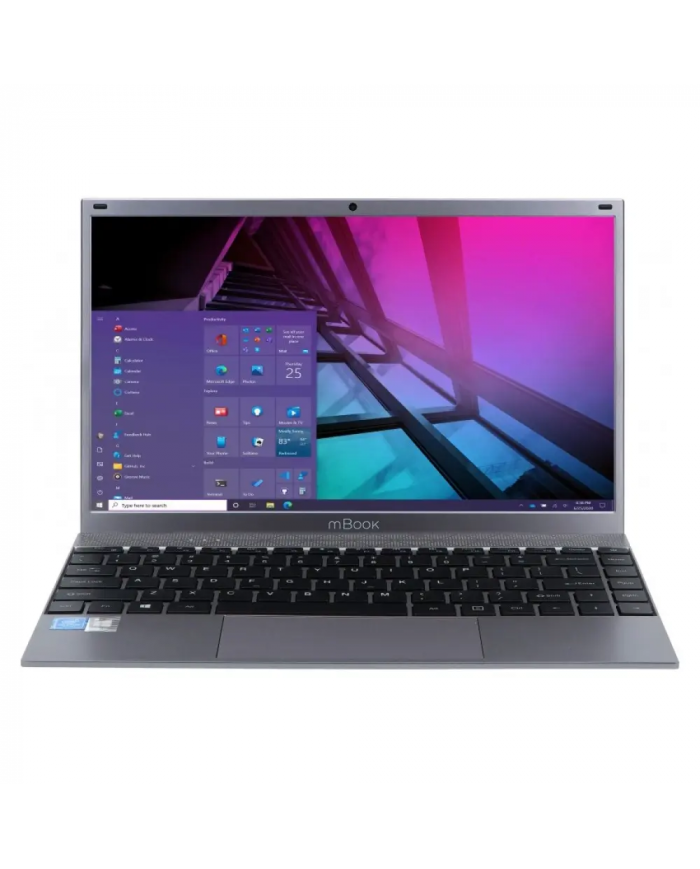 Φορητός Υπολογιστής Maxcom Office mBook 14" Intel Celeron J4125 2.7 GHz Quad 8GB/256GB M.2 SSD Dark Grey Windows 11 Home