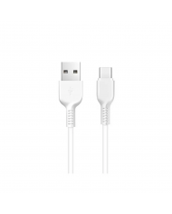 Καλώδιο σύνδεσης Borofone BX51 Triumph USB σε USB-C 2.4A 1μ Λεύκο