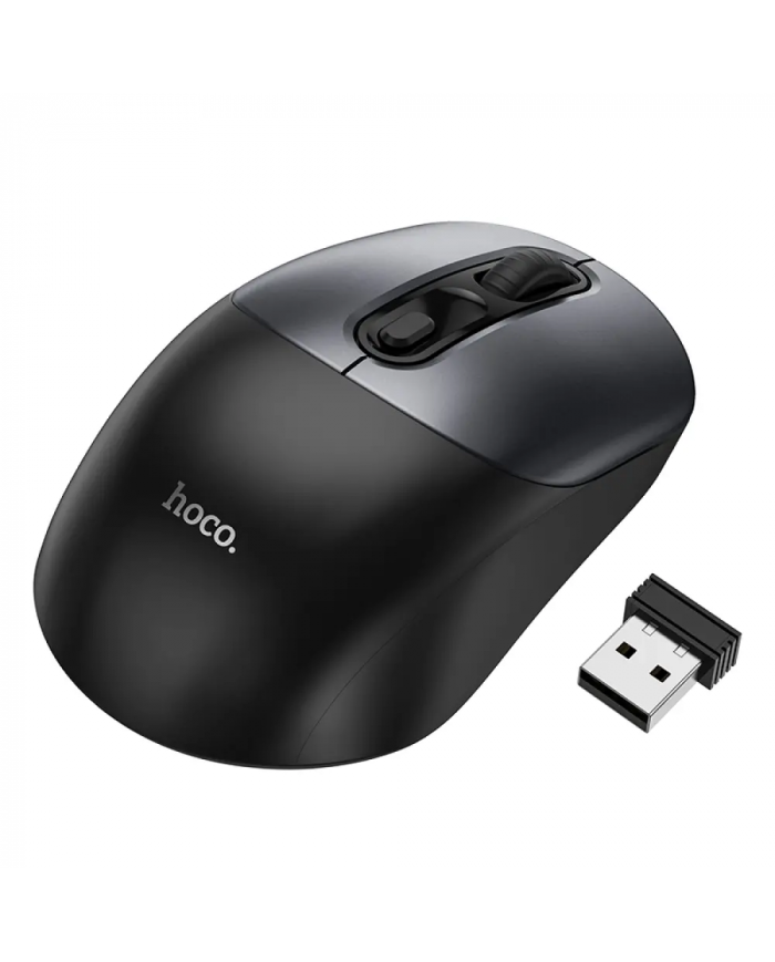 Ασύρματο Ποντίκι Hoco GM28 1600dpi 2.4GHz 3 Πλήκτρων Μαύρο