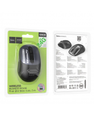 Ασύρματο Ποντίκι Hoco GM28 1600dpi 2.4GHz 3 Πλήκτρων Μαύρο