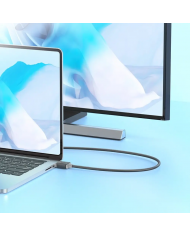 Καλώδιο σύνδεσης Hoco US08 HDMI 2.0 σε HDMI 4K 60Hz HD 18Gbps 2μ Μαύρο