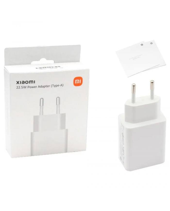 Φορτιστής Ταξιδίου Xiaomi BHR7757EU 22.5W με USB-A 5V 3A Λευκός