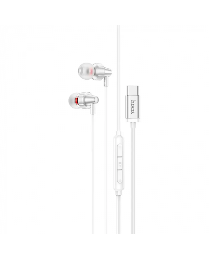 Hands Free Hoco M90 Delight Earphones Deep Bass Stereo USB-C Συμβατά με Όλες τις Συσκευές