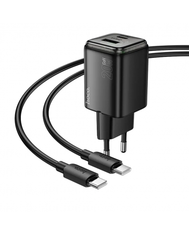 Φορτιστής Ταξιδίου Hoco N52 Monsoon με 2 Εξόδους Φόρτισης USB QC3.0 20W