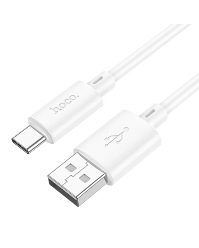 Καλώδιο σύνδεσης Hoco X88 USB σε USB-C 3.0A για Γρήγορη Φόρτιση και Μεταφορά Δεδομένων 1m Λευκό Καλώδιο σύνδεσης Hoco X88 USB σε USB-C 3.0A για Γρήγορη Φόρτιση και Μεταφορά Δεδομένων 1m Λευκό