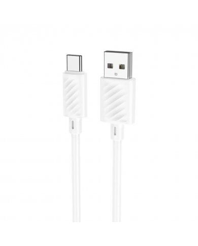 Καλώδιο σύνδεσης Hoco X88 USB σε USB-C 3.0A για Γρήγορη Φόρτιση και Μεταφορά Δεδομένων 1m Λευκό Καλώδιο σύνδεσης Hoco X88 USB σε USB-C 3.0A για Γρήγορη Φόρτιση και Μεταφορά Δεδομένων 1m Λευκό