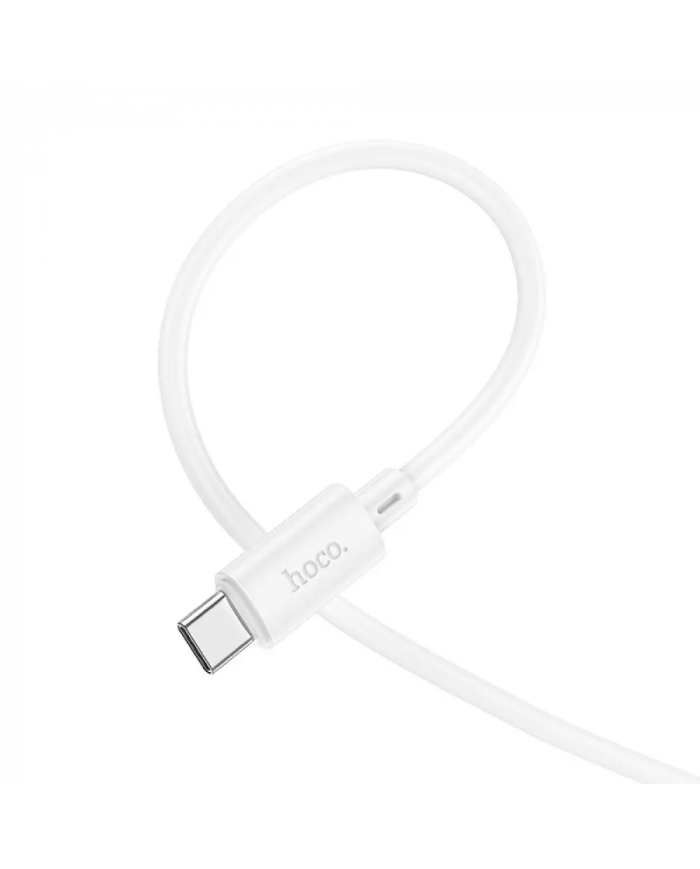 Καλώδιο σύνδεσης Hoco X88 USB σε USB-C 3.0A για Γρήγορη Φόρτιση και Μεταφορά Δεδομένων 1m Λευκό