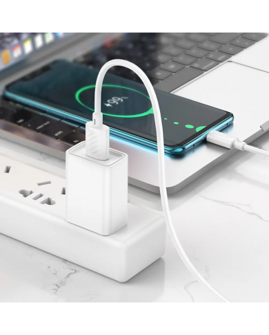 Καλώδιο σύνδεσης Hoco X88 USB σε USB-C 3.0A για Γρήγορη Φόρτιση και Μεταφορά Δεδομένων 1m Λευκό Καλώδιο σύνδεσης Hoco X88 USB σε USB-C 3.0A για Γρήγορη Φόρτιση και Μεταφορά Δεδομένων 1m Λευκό