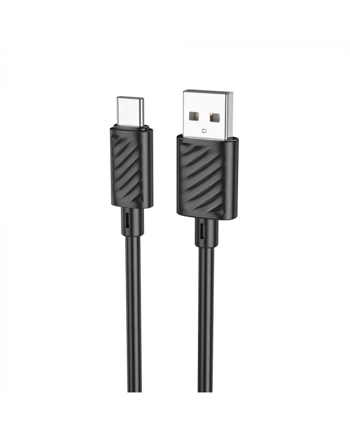 Καλώδιο σύνδεσης Hoco X88 USB σε USB-C 3.0A για Γρήγορη Φόρτιση και Μεταφορά Δεδομένων 1m Μαύρο