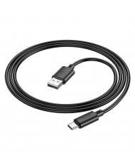 Καλώδιο σύνδεσης Hoco X88 USB σε USB-C 3.0A για Γρήγορη Φόρτιση και Μεταφορά Δεδομένων 1m Μαύρο