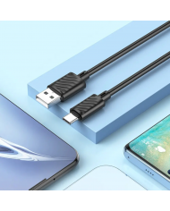 Καλώδιο σύνδεσης Hoco X88 USB σε USB-C 3.0A για Γρήγορη Φόρτιση και Μεταφορά Δεδομένων 1m Μαύρο