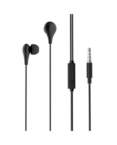 Hands Free Borofone BM24 Milo Earphones Stereo 3.5 mm Μαύρα με Μικρόφωνο και Πλήκτρο Λειτουργίας Hands Free Borofone BM24 Milo Earphones Stereo 3.5 mm Μαύρα με Μικρόφωνο και Πλήκτρο Λειτουργίας