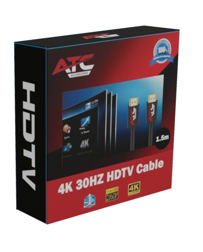 ATC Cable HDMI 2.0V Premium 1.5m 4K 30HZ