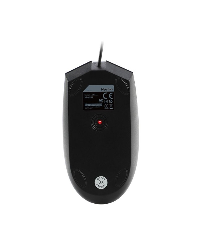 Meetion MT-M360 Ενσύρματο Ποντίκι / Μαύρο
