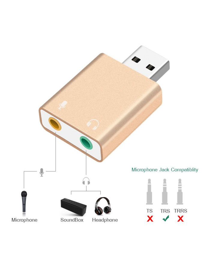 Κάρτα Ήχου Εξωτερική USB 7.1