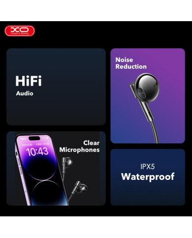 XO EP61 Handsfree Lighting Black