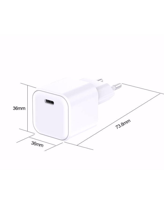 ATC-CHF2 Ultra Fast GaN Charger 35w White (Nano)