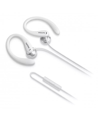 Hands Free Philips In-Ear HS Stereo 3.5mm TAA1105WT/00 Λευκό με Πλήκτρο Απάντησης και Μικρόφωνο,IPX2 Hands Free Philips In-Ear HS Stereo 3.5mm TAA1105WT/00 Λευκό με Πλήκτρο Απάντησης και Μικρόφωνο,IPX2