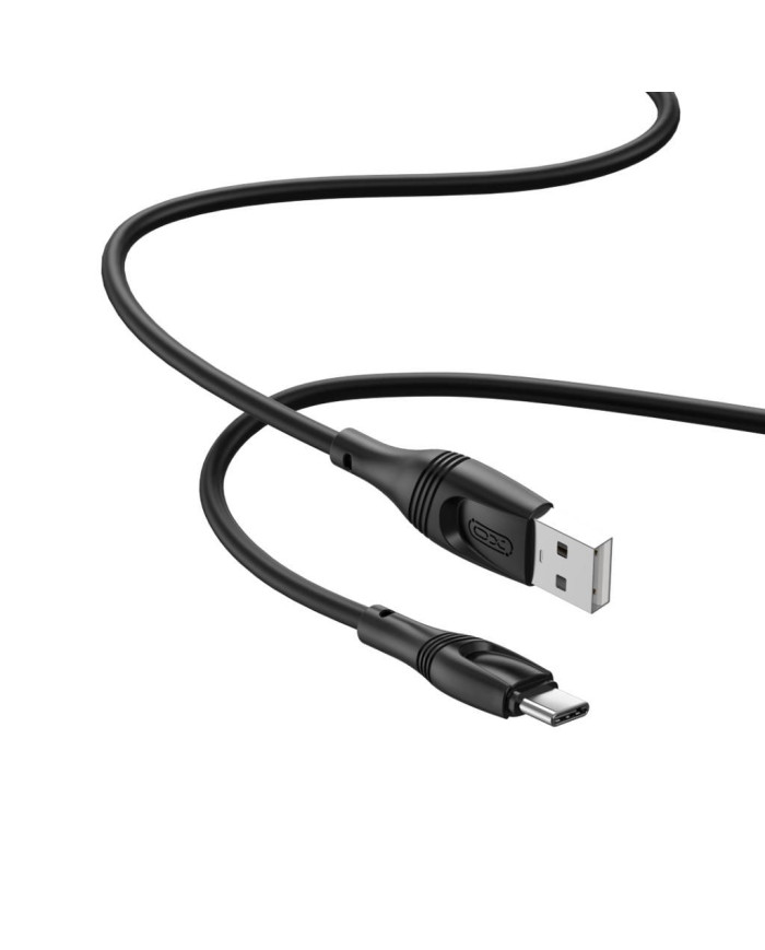 XO  Καλώδιο Φόρτισης + Data TypeC L 3M Zeus Series Μαύρο