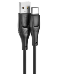 XO NB103 Καλώδιο Φόρτισης Type-C 2m Μαύρο