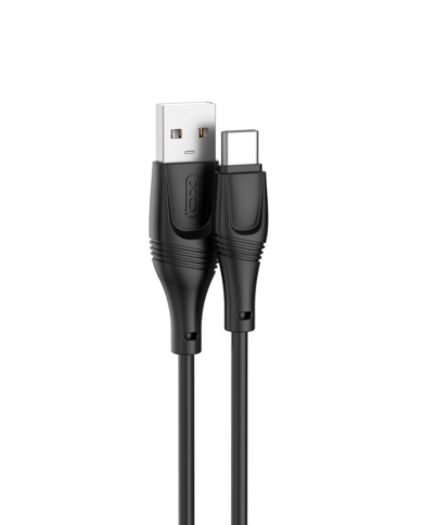 XO  Καλώδιο Φόρτισης + Data TypeC L 3M Zeus Series Μαύρο