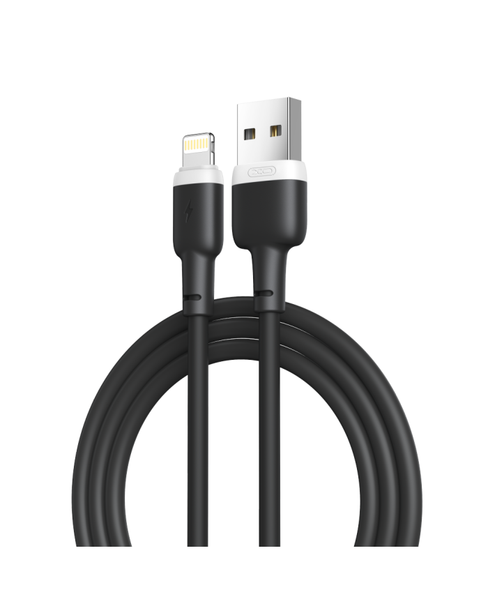 XO NB208 Καλώδιο Φόρτισης + Data Lightning 1m Μαύρο