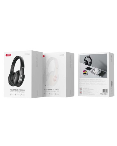 XO BE39 foldable Bluetooth headset white XO BE39 foldable Bluetooth headset white