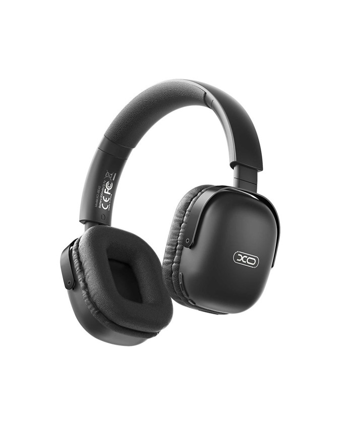 XO BE42 Scarlet Μεταλλικά Αναδιπλούμενα Ακουστικά Bluetooth (Μαύρο)