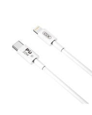 XO NB-Q189B PD 20W Καλώδιο Φόρτισης + Data Type-C Σε Lightning 2m