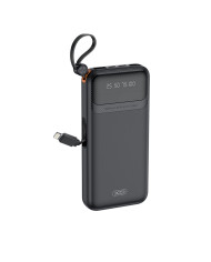 XO PR278 Powerbank με Ψηφιακή Οθόνη 10000 mAh Μαύρο