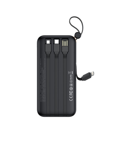 XO PR278 Powerbank με Ψηφιακή Οθόνη 10000 mAh Μαύρο XO PR278 Powerbank με Ψηφιακή Οθόνη 10000 mAh Μαύρο