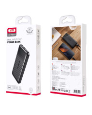 XO PB301 Light Display Powerbank 10000mAh (Μαύρο)