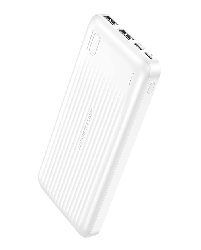 XO PB301 Light Display Powerbank 10000mAh (Λευκό)