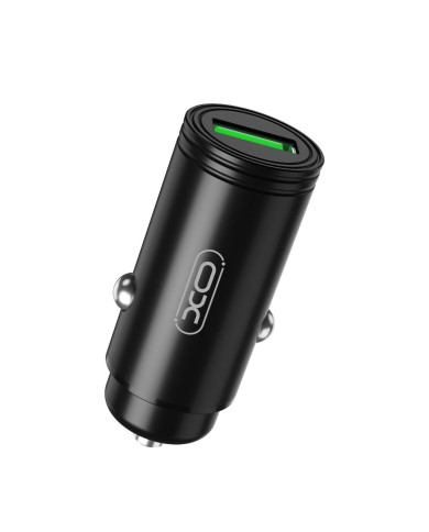 XO CC39 QC3.0 18W Φορτιστής Αυτοκινήτου Μαύρο