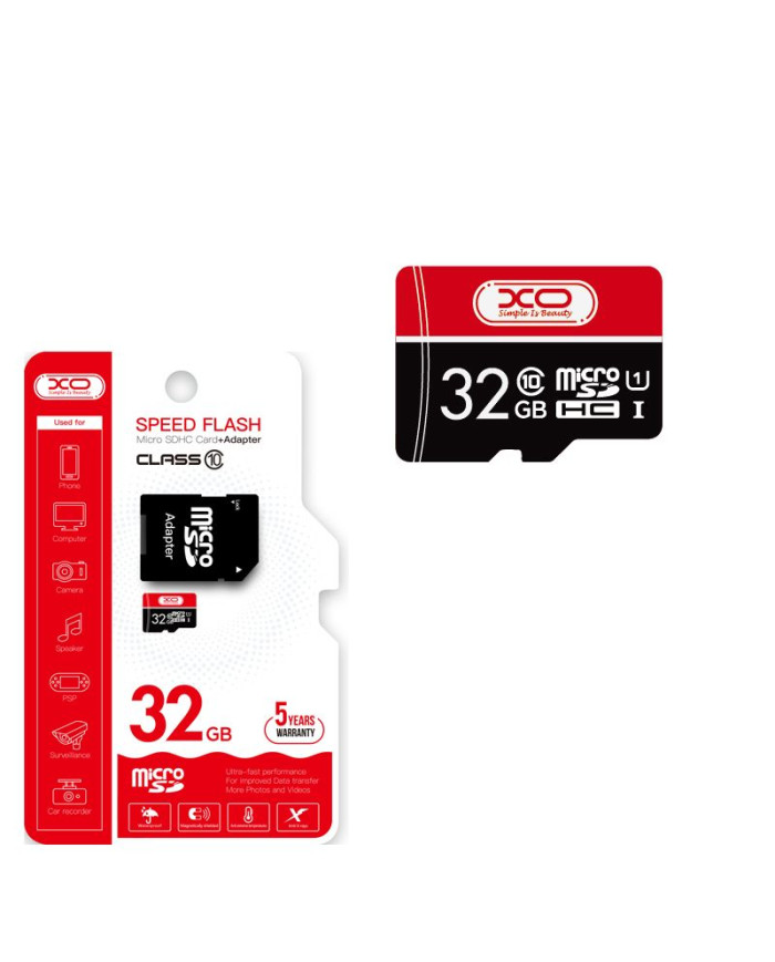 XO Κάρτα Μνήμης 32GB CL10 Micro SD