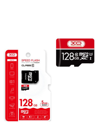 XO Κάρτα Μνήμης 128GB CL10 Micro SD XO Κάρτα Μνήμης 128GB CL10 Micro SD