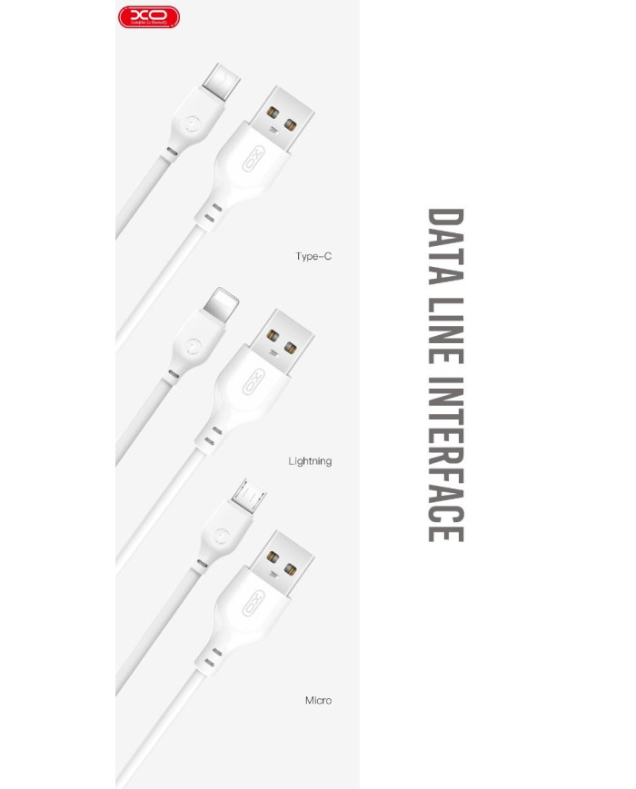 XO L65EU 2.4A Διπλής Θύρας USB Φορτιστής for Type-C