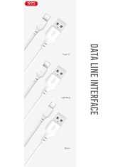 XO L65EU 2.4A Διπλής Θύρας USB Φορτιστής for Type-C