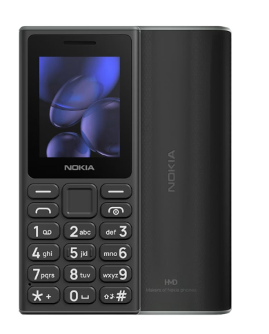 ΚΙΝΗΤΟ ΜΕ ΠΛΗΚΤΡΑ NOKIA 105 (2024) 2G 2.0" DUAL SIM 4MB/4MB (TA-1684) BLACK GR