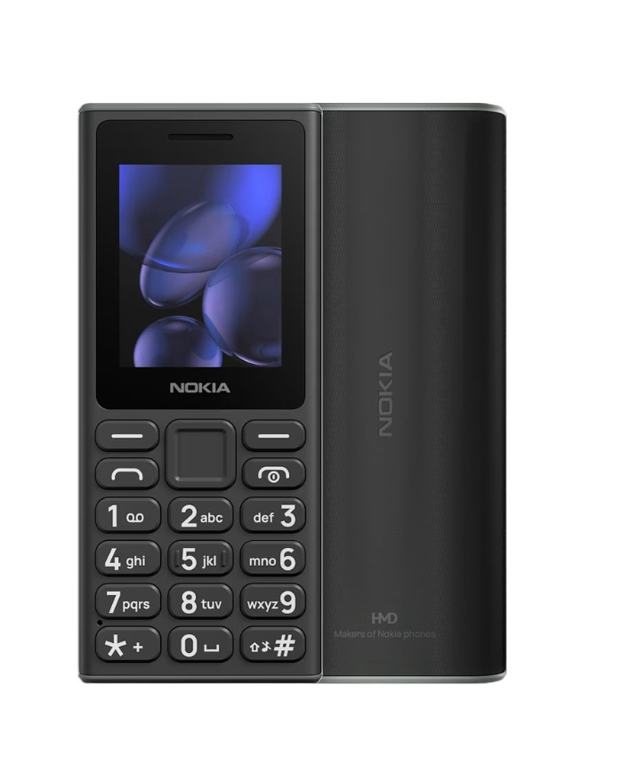 ΚΙΝΗΤΟ ΜΕ ΠΛΗΚΤΡΑ NOKIA 105 (2024) 2G 2.0" DUAL SIM 4MB/4MB (TA-1684) BLACK GR